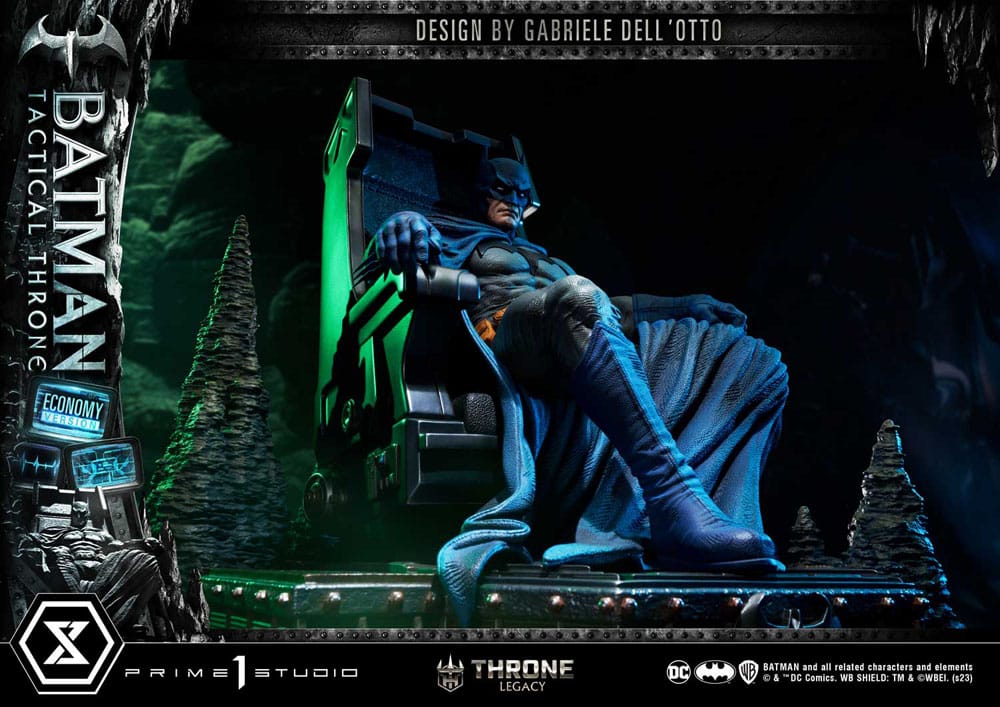 DC Comics - Throne Legacy Collection Statue 1/3 - Batman Tactical Throne Economy Version
