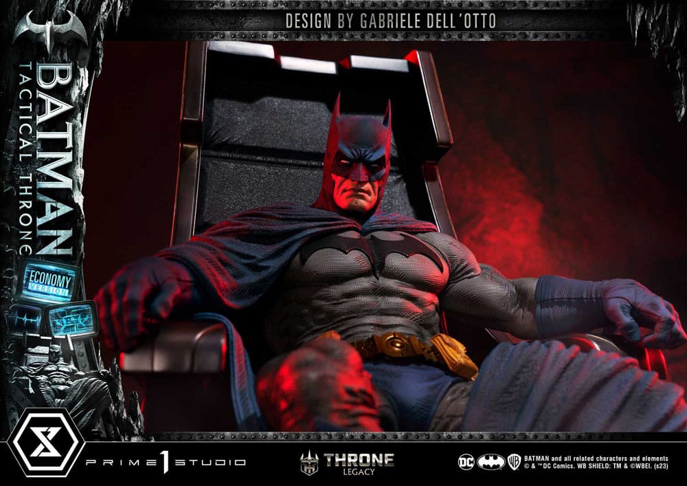DC Comics - Throne Legacy Collection Statue 1/3 - Batman Tactical Throne Economy Version