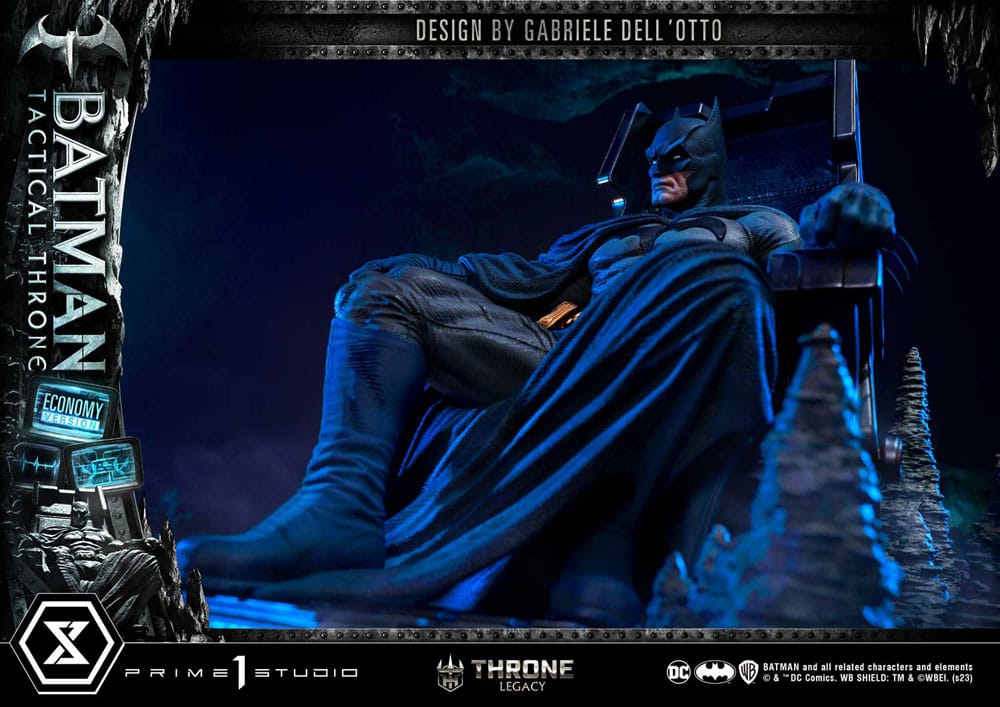 DC Comics - Throne Legacy Collection Statue 1/3 - Batman Tactical Throne Economy Version