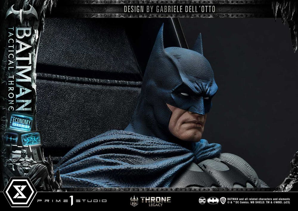 DC Comics - Throne Legacy Collection Statue 1/3 - Batman Tactical Throne Economy Version