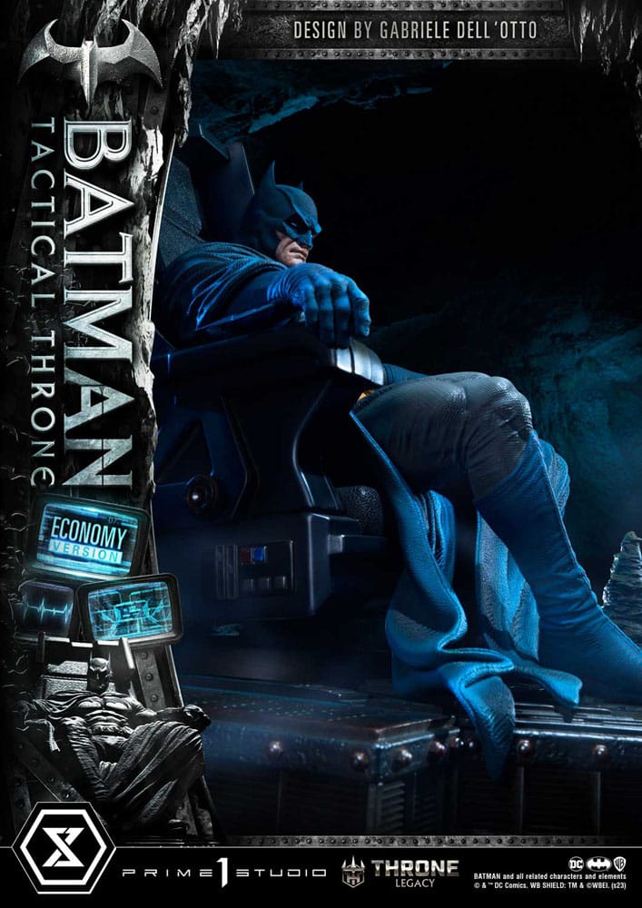 DC Comics - Throne Legacy Collection Statue 1/3 - Batman Tactical Throne Economy Version
