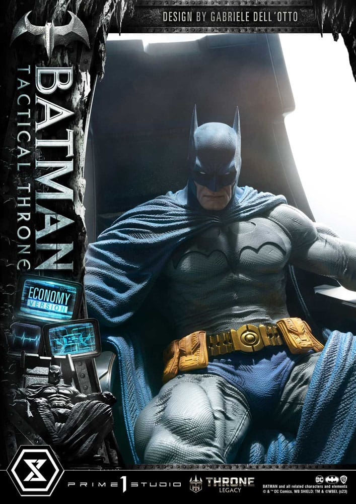 DC Comics - Throne Legacy Collection Statue 1/3 - Batman Tactical Throne Economy Version