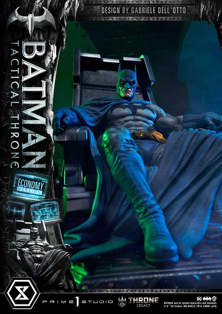 DC Comics - Throne Legacy Collection Statue 1/3 - Batman Tactical Throne Economy Version