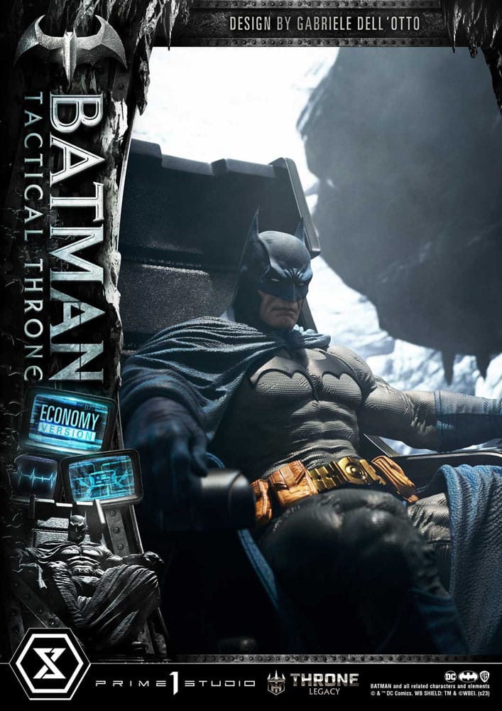 DC Comics - Throne Legacy Collection Statue 1/3 - Batman Tactical Throne Economy Version