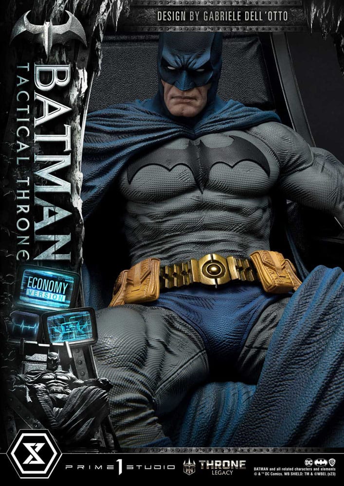 DC Comics - Throne Legacy Collection Statue 1/3 - Batman Tactical Throne Economy Version