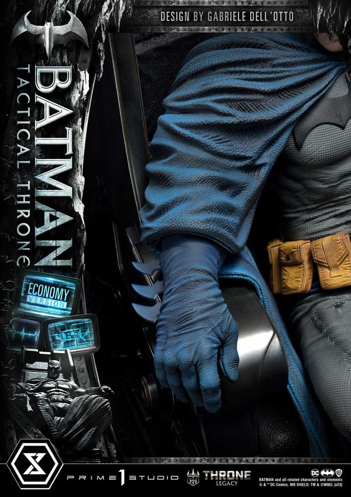 DC Comics - Throne Legacy Collection Statue 1/3 - Batman Tactical Throne Economy Version