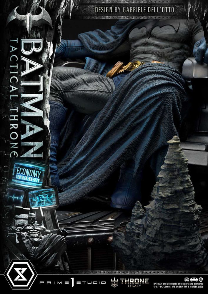 DC Comics - Throne Legacy Collection Statue 1/3 - Batman Tactical Throne Economy Version