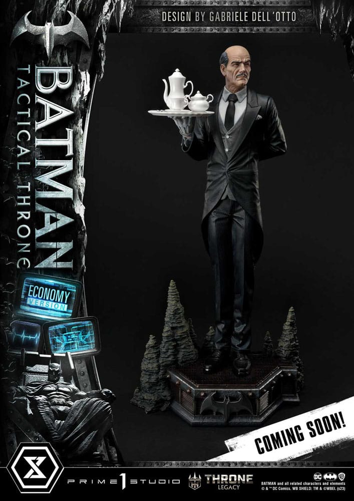 DC Comics - Throne Legacy Collection Statue 1/3 - Batman Tactical Throne Economy Version
