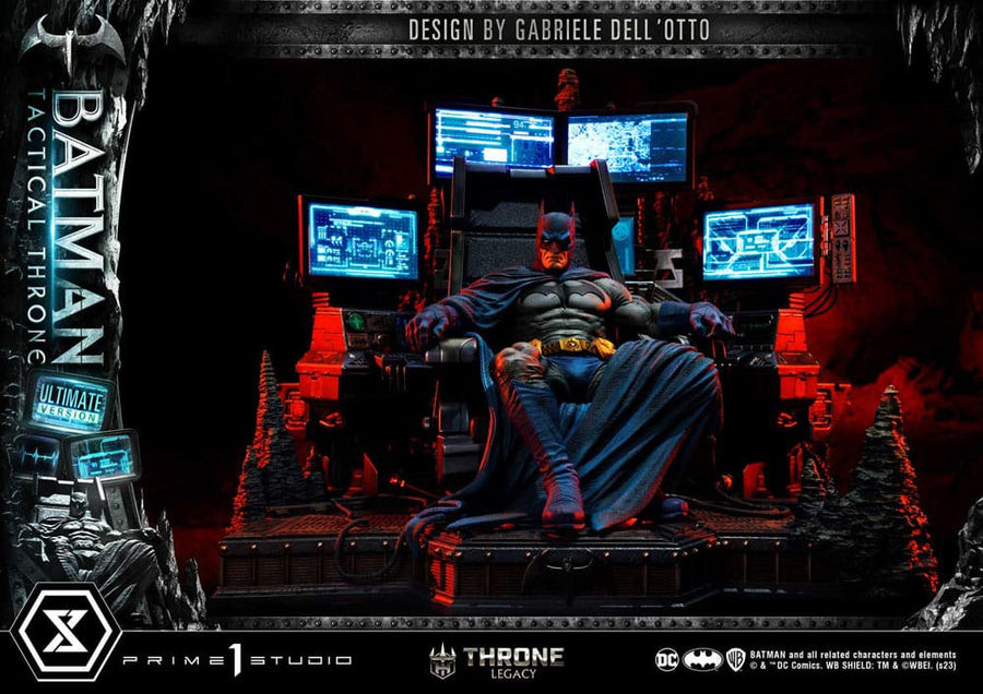 DC Comics - Throne Legacy Collection Statue 1/3 - Batman Tactical Throne Ultimate Version