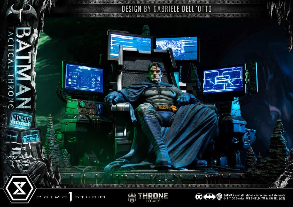 DC Comics - Throne Legacy Collection Statue 1/3 - Batman Tactical Throne Ultimate Bonus Version