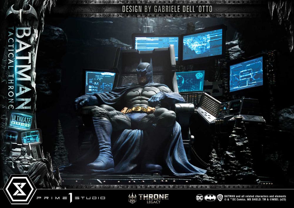 DC Comics - Throne Legacy Collection Statue 1/3 - Batman Tactical Throne Ultimate Bonus Version
