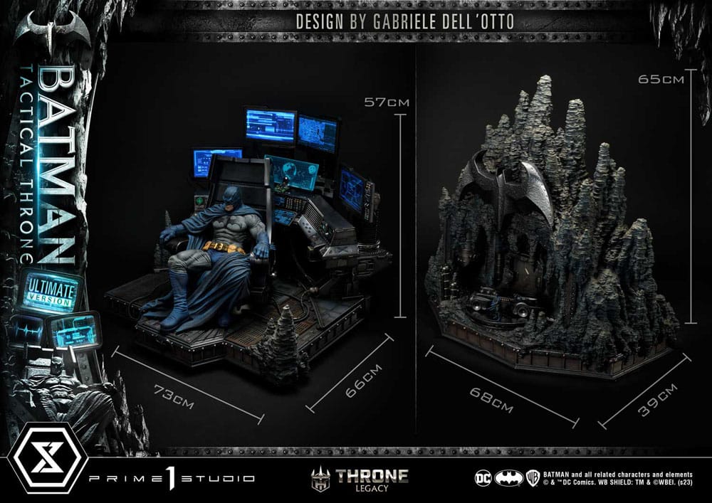 DC Comics - Throne Legacy Collection Statue 1/3 - Batman Tactical Throne Ultimate Bonus Version