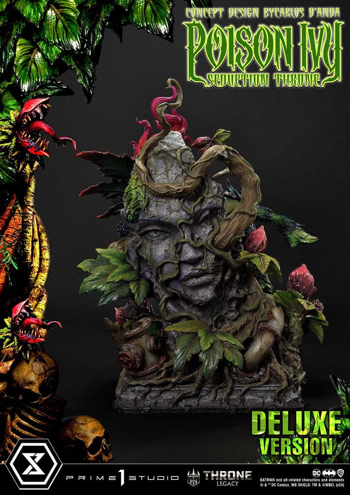 DC Comics - Throne Legacy Collection Statue 1/4 - Batman Poison Ivy Seduction Throne Deluxe Version