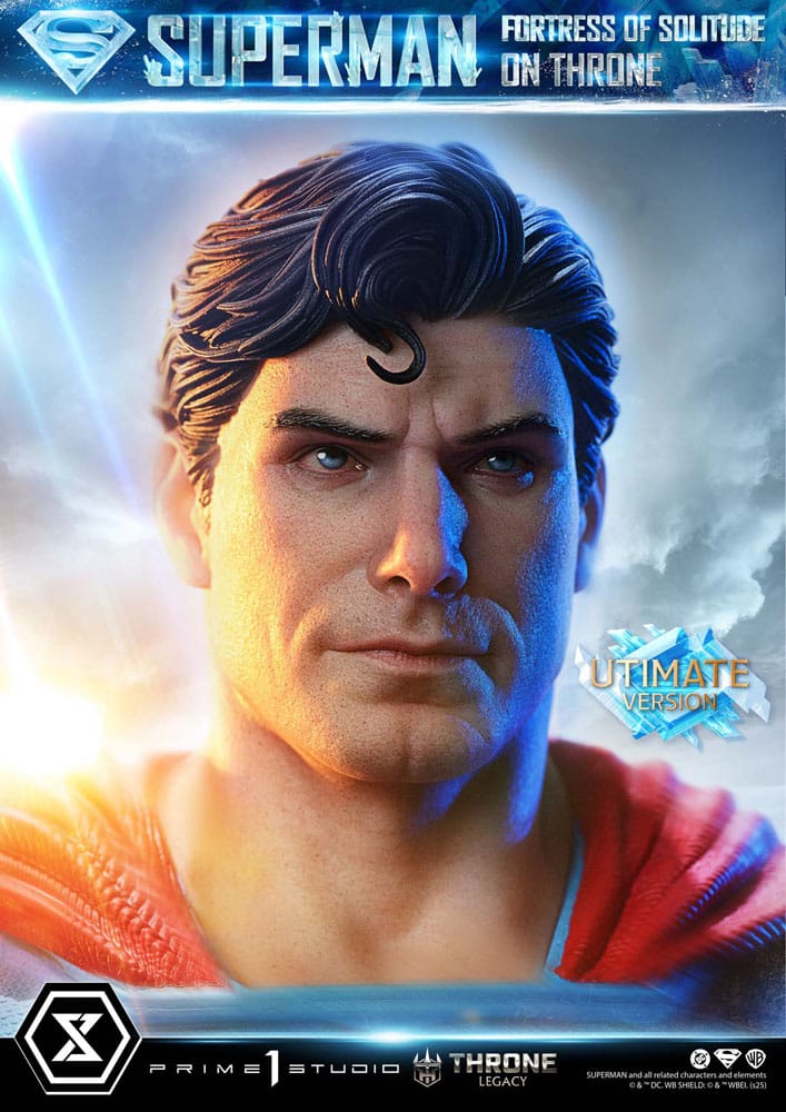 DC Comics Throne Legacy Collection Statue Statue 1/4 Superman Fortress of Solitude on Throne (Design by Gabriele Dell'Otto) Ultimate Bonus Version