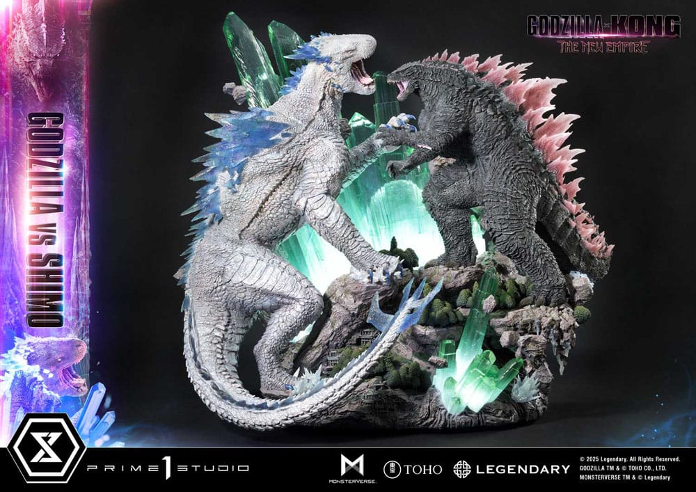 Godzilla x Kong: The New Empire Ultimate Diorama Masterline Series Statue Godzilla vs Shimo Bonus Version 86 cm