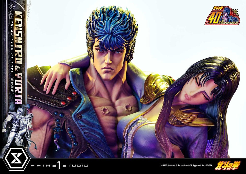 Fist of the North Star Ultimate Premium Masterline Series Statue Polar Star of Love Kenshiro & Yuria 71 cm