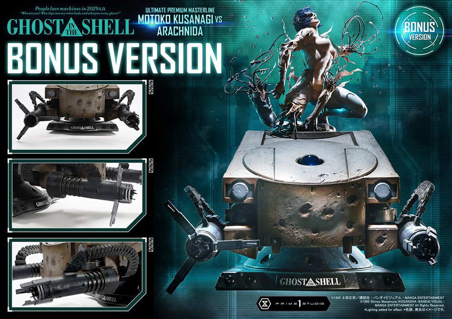 Ghost in the Shell Ultimate Premium Masterline Series Statue 1/4 Motoko Kusanagi vs Arachnida Bonus Version 68 cm