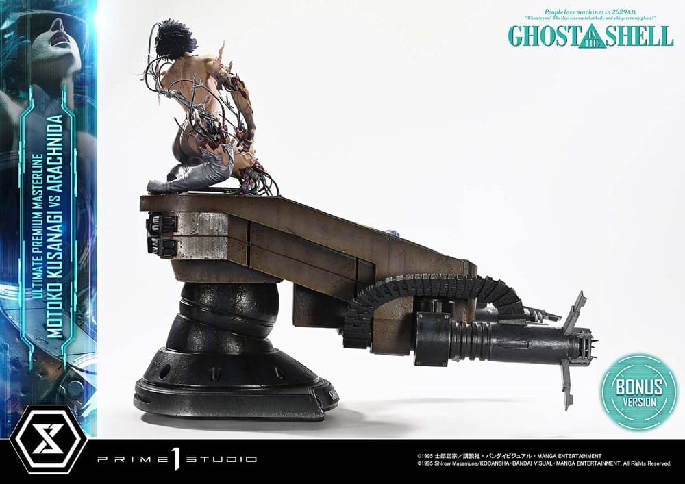 Ghost in the Shell Ultimate Premium Masterline Series Statue 1/4 Motoko Kusanagi vs Arachnida Bonus Version 68 cm