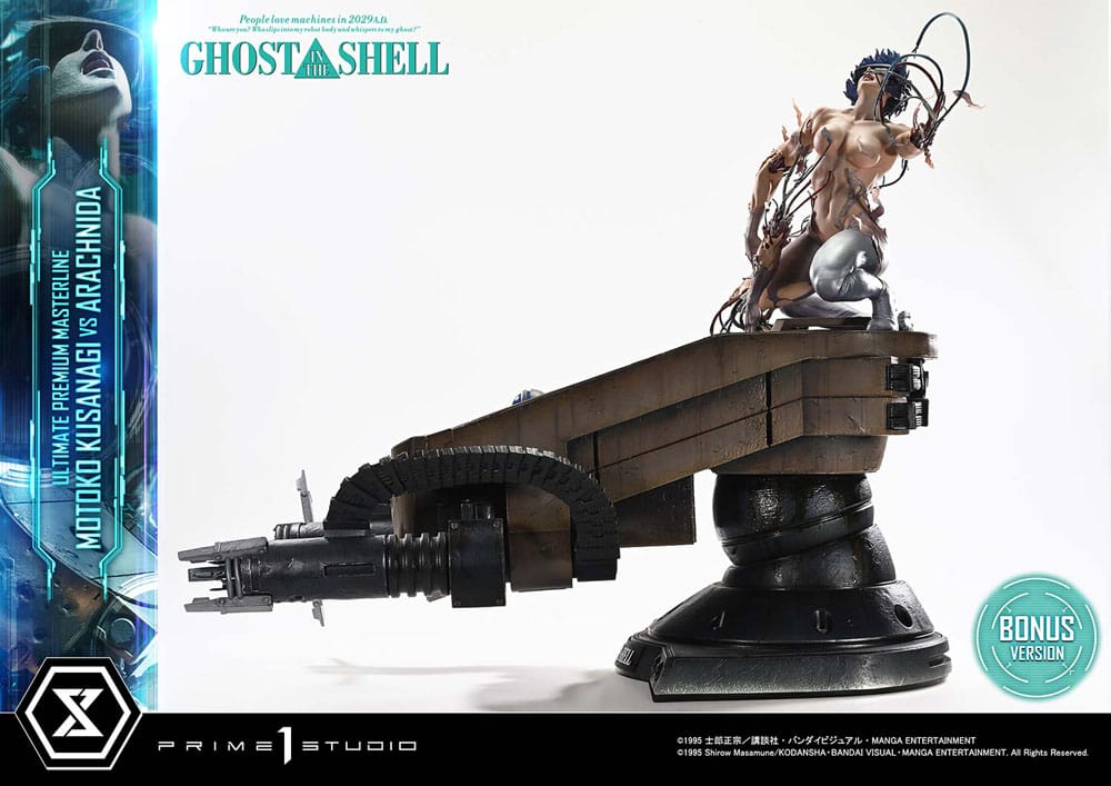 Ghost in the Shell Ultimate Premium Masterline Series Statue 1/4 Motoko Kusanagi vs Arachnida Bonus Version 68 cm