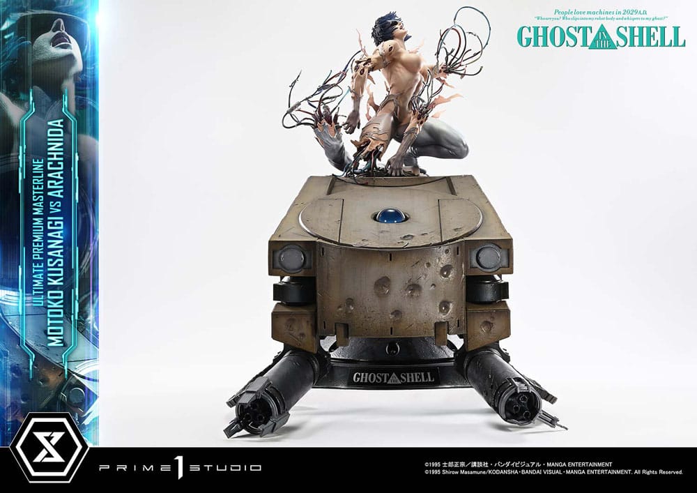 Ghost in the Shell Ultimate Premium Masterline Series Statue 1/4 Motoko Kusanagi vs Arachnida Bonus Version 68 cm
