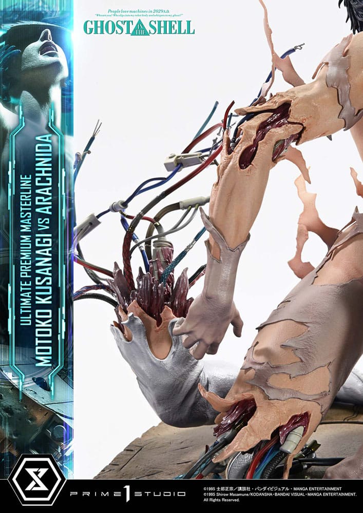 Ghost in the Shell Ultimate Premium Masterline Series Statue 1/4 Motoko Kusanagi vs Arachnida Bonus Version 68 cm