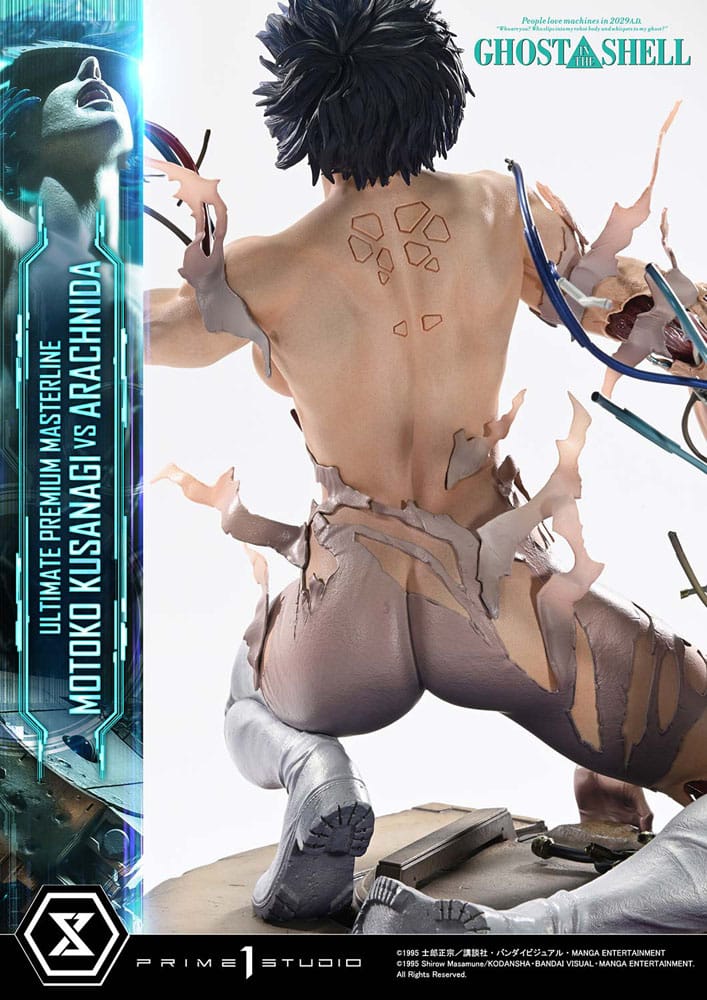 Ghost in the Shell Ultimate Premium Masterline Series Statue 1/4 Motoko Kusanagi vs Arachnida Bonus Version 68 cm