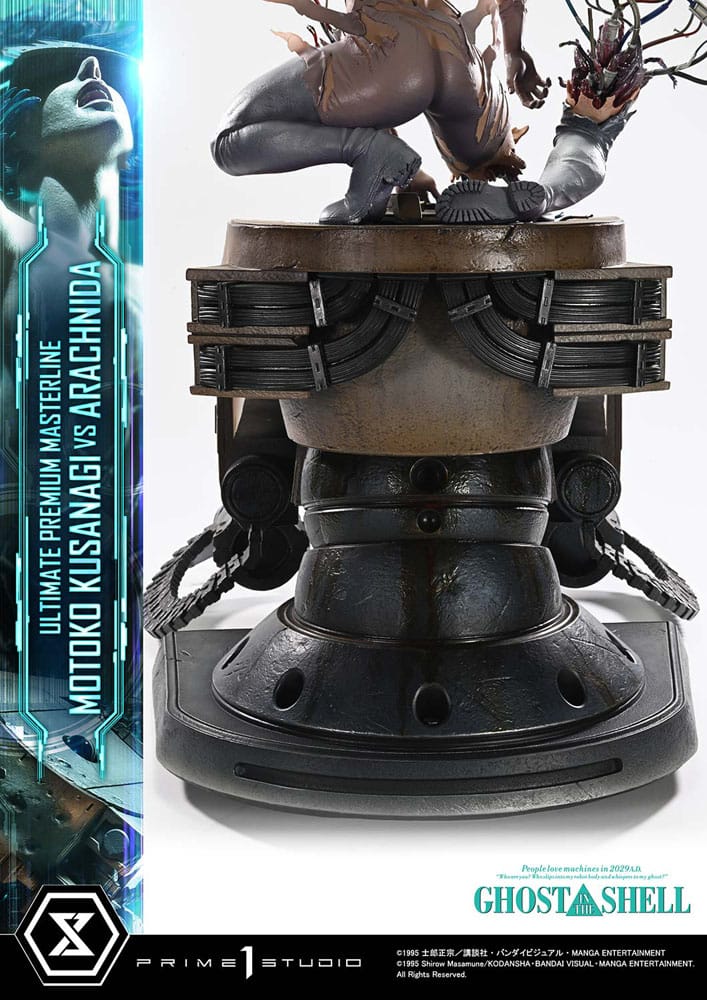 Ghost in the Shell Ultimate Premium Masterline Series Statue 1/4 Motoko Kusanagi vs Arachnida Bonus Version 68 cm