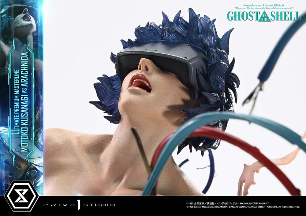 Ghost in the Shell Ultimate Premium Masterline Series Statue 1/4 Motoko Kusanagi vs Arachnida Bonus Version 68 cm