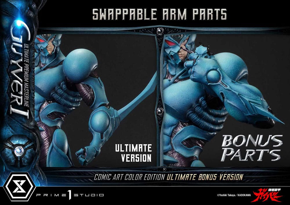 Guyver - The Bioboosted Armor Ultimate Premium Masterline Series Statue 1/4 Guyver I Comic Art Color Edition Ultimate Bonus Version 82 cm