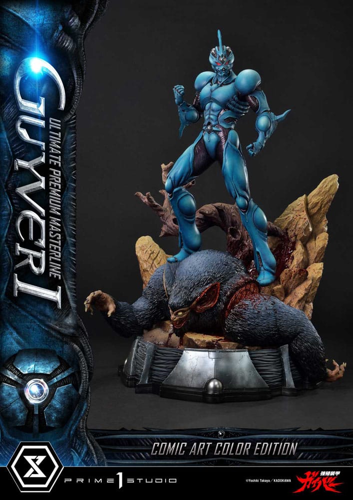 Guyver - The Bioboosted Armor Ultimate Premium Masterline Series Statue 1/4 Guyver I Comic Art Color Edition Ultimate Bonus Version 82 cm