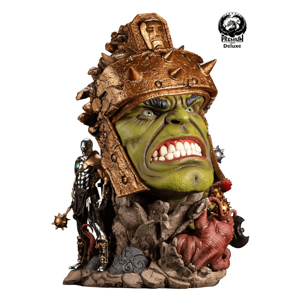 Marvel Fine Art Bust Planet Hulk Deluxe Edition 56 cm