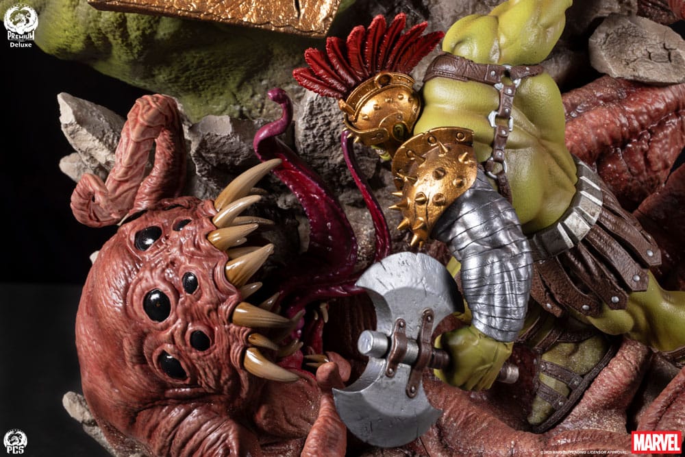 Marvel Fine Art Bust Planet Hulk Deluxe Edition 56 cm