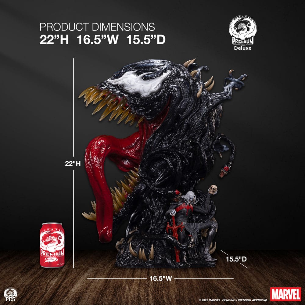 Marvel Life-Size Bust Venom Deluxe Edition 56 cm
