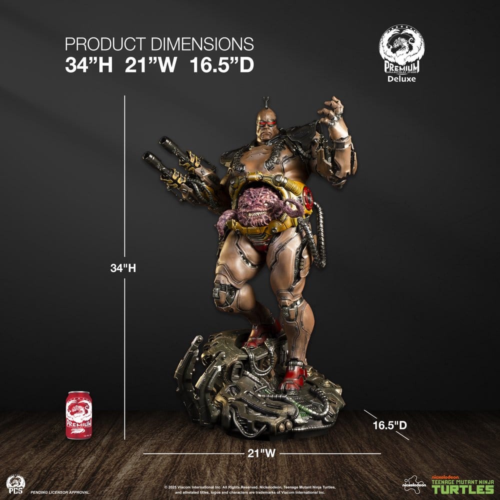 Teenage Mutant Ninja Turtles Legends Statue 1/3 Krang Deluxe Edition 86 cm