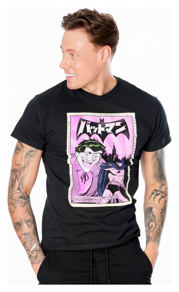 Batman T-Shirt Joker Anime Poster Size L