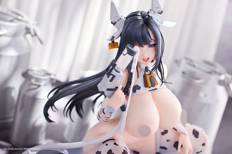 Original Character PVC Statue 1/6 Milky white Milky chan illustration by LOVECACAO Special Ver. Bonus Limited Edition 22 cm
