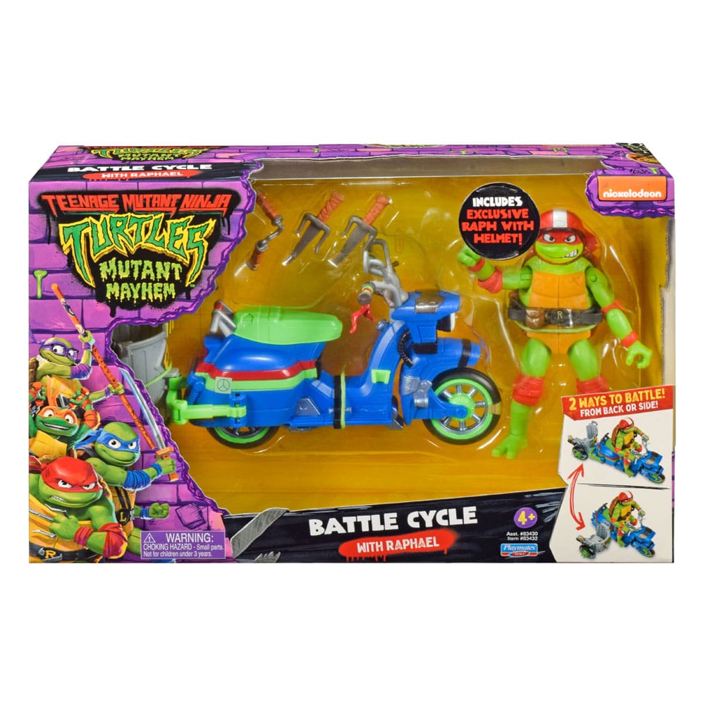 Teenage Mutant Ninja Turtles: Mutant Mayhem Vehicles with Figures 30 cm Assortment (4)