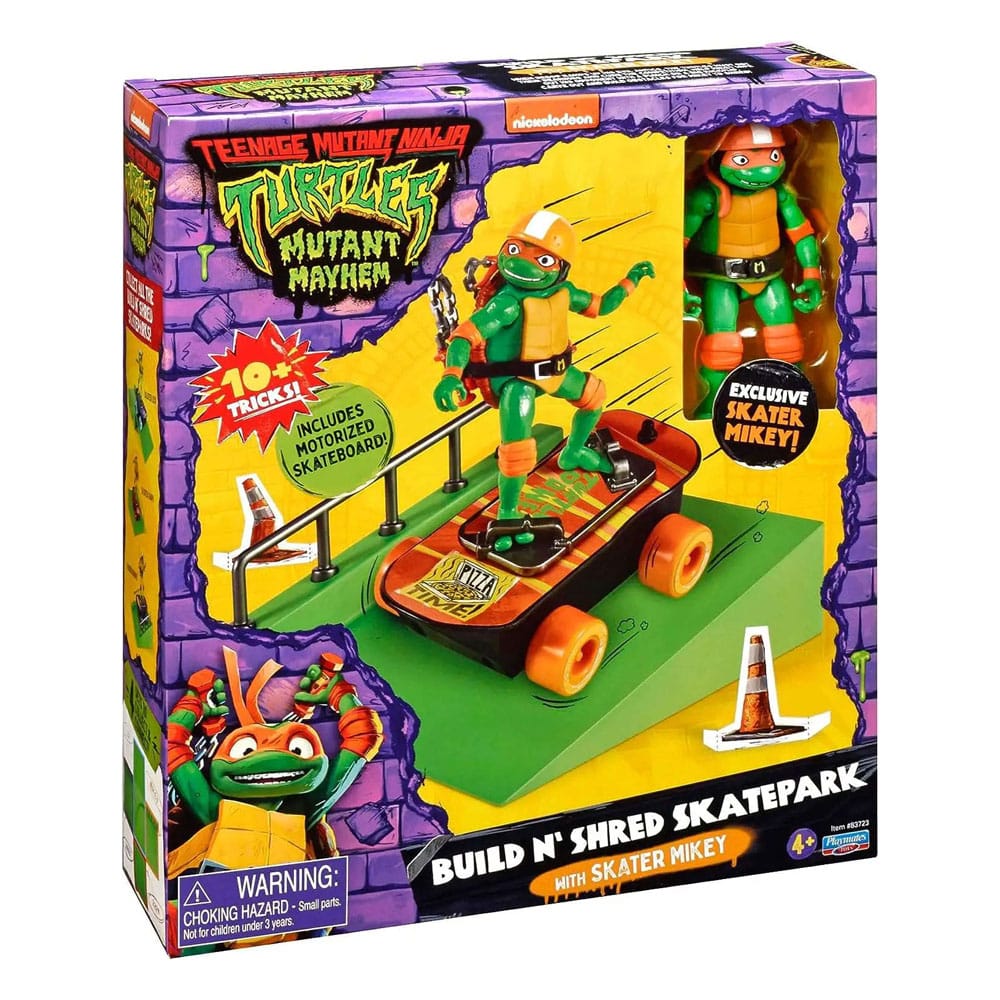 Teenage Mutant Ninja Turtles: Mutant Mayhem Build N' Shred Skatepark Assortment (8)