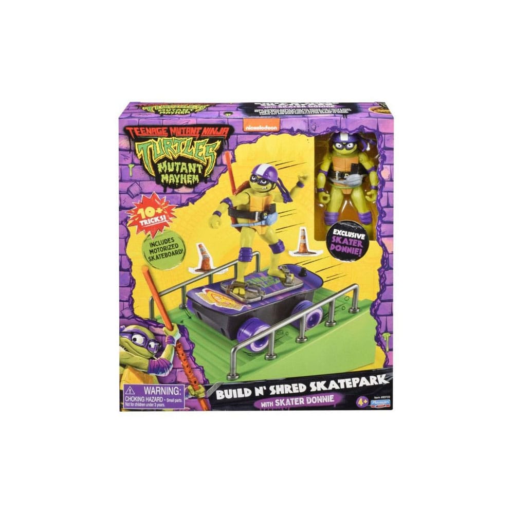 Teenage Mutant Ninja Turtles: Mutant Mayhem Build N' Shred Skatepark Assortment (8)