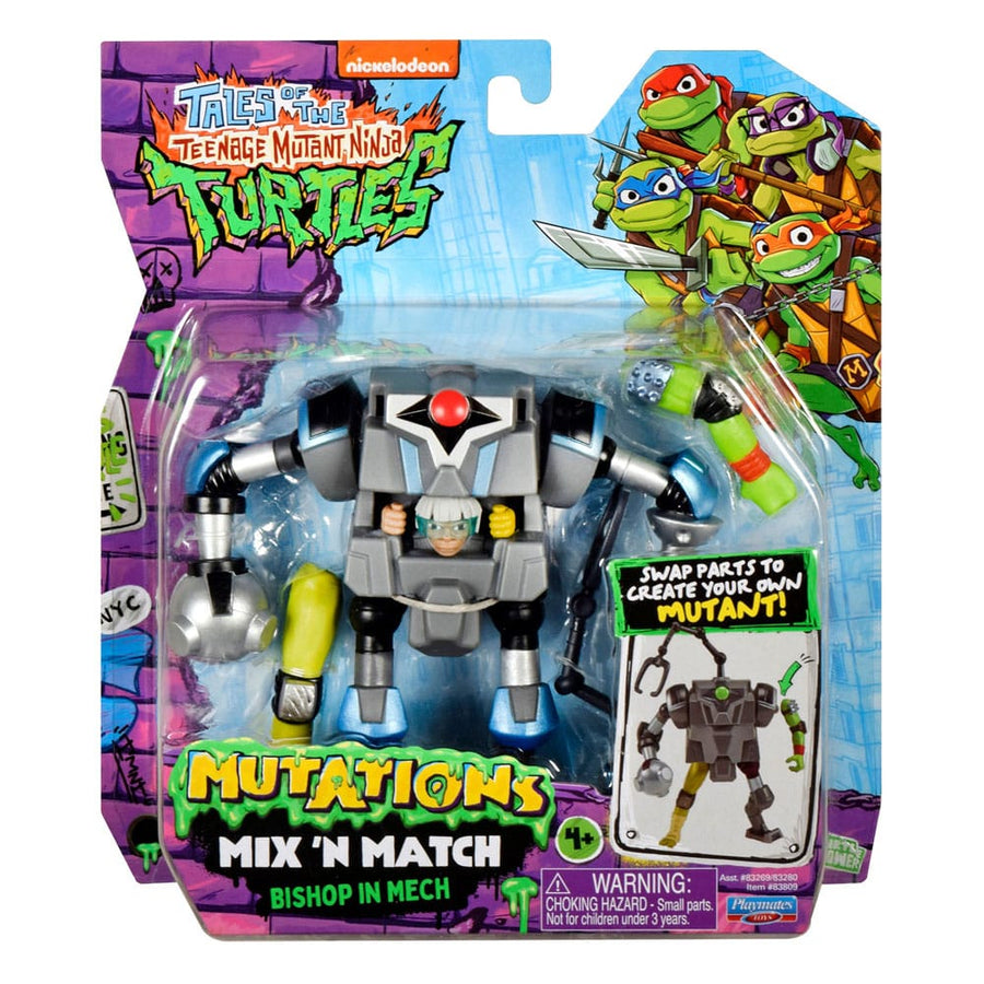 Tales of the Teenage Mutant Ninja Turtles Mix 'n Match Action Figure Mech Suit 12 cm