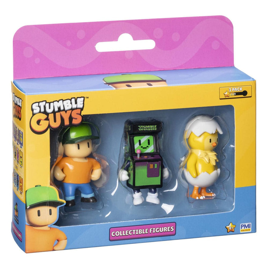 Stumble Guys: Wave 2 3-figure window box collectible figures assortment
