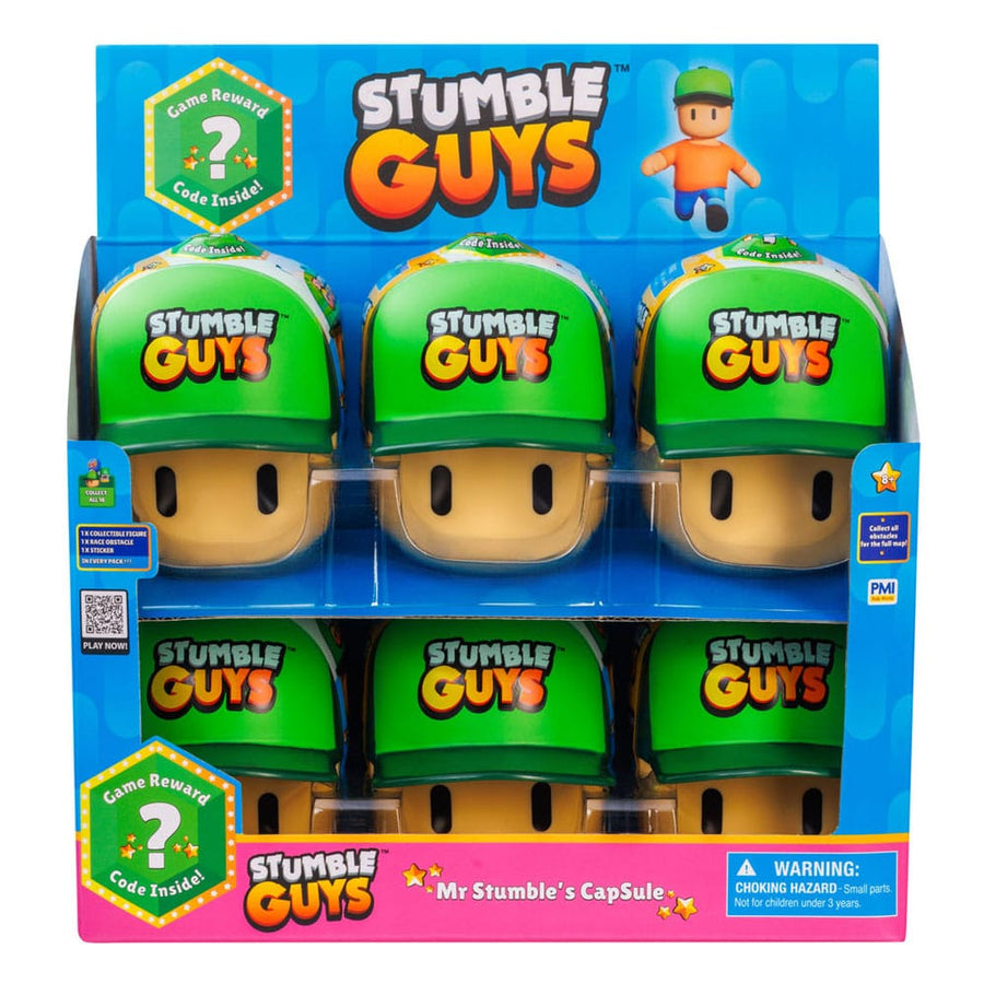 Stumble Guys Blind Cap Figures Mr. Stumble Cap Display (6)