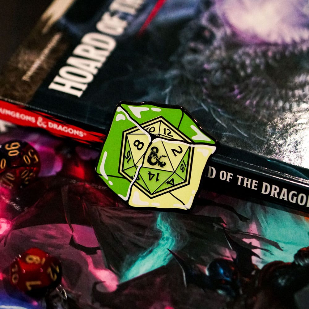 Dungeons & Dragons Pins Blind Box Mystery Mystery D20 Pins Assortment (10)