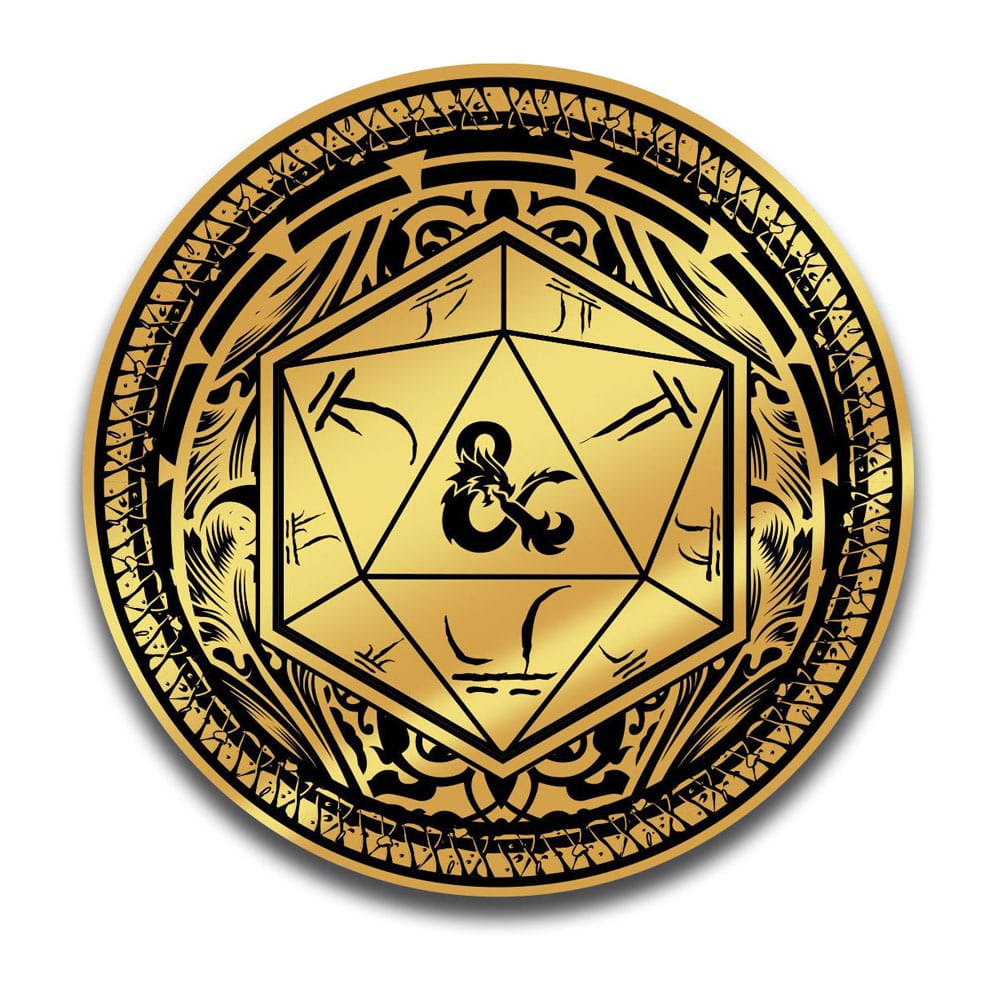 Dungeons & Dragons Pins Blind Box Mystery Mystery D20 Pins Assortment (10)