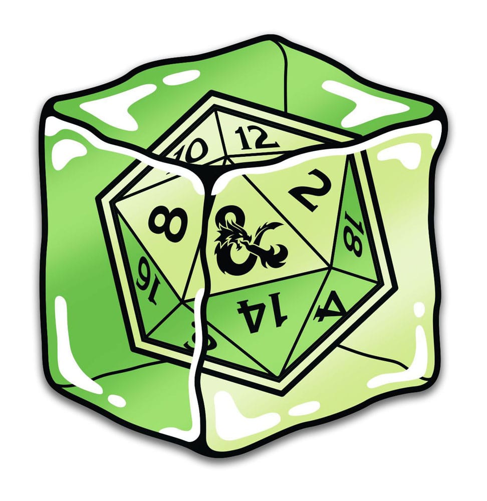 Dungeons & Dragons Pins Blind Box Mystery Mystery D20 Pins Assortment (10)