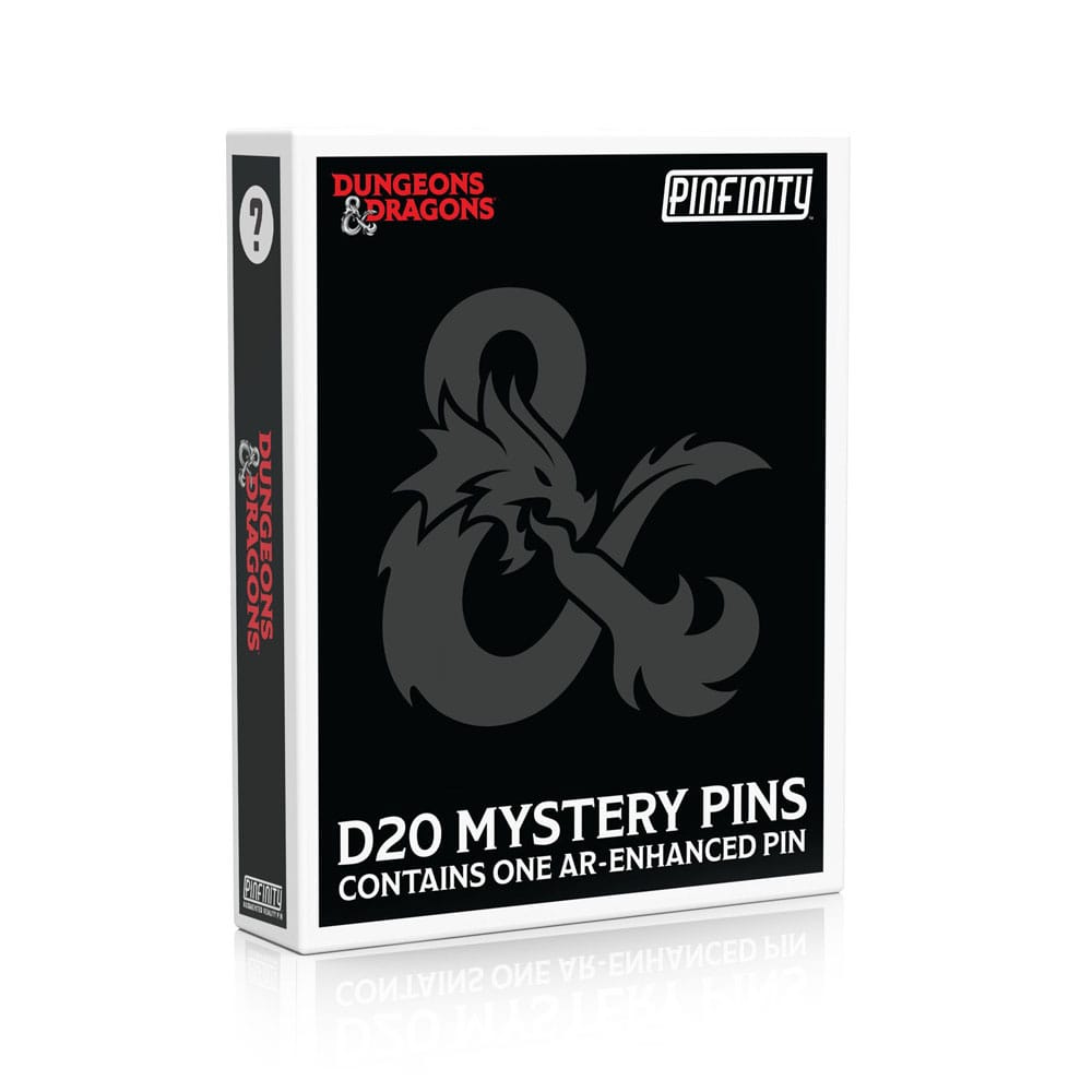 Dungeons & Dragons Pins Blind Box Mystery Mystery D20 Pins Assortment (10)