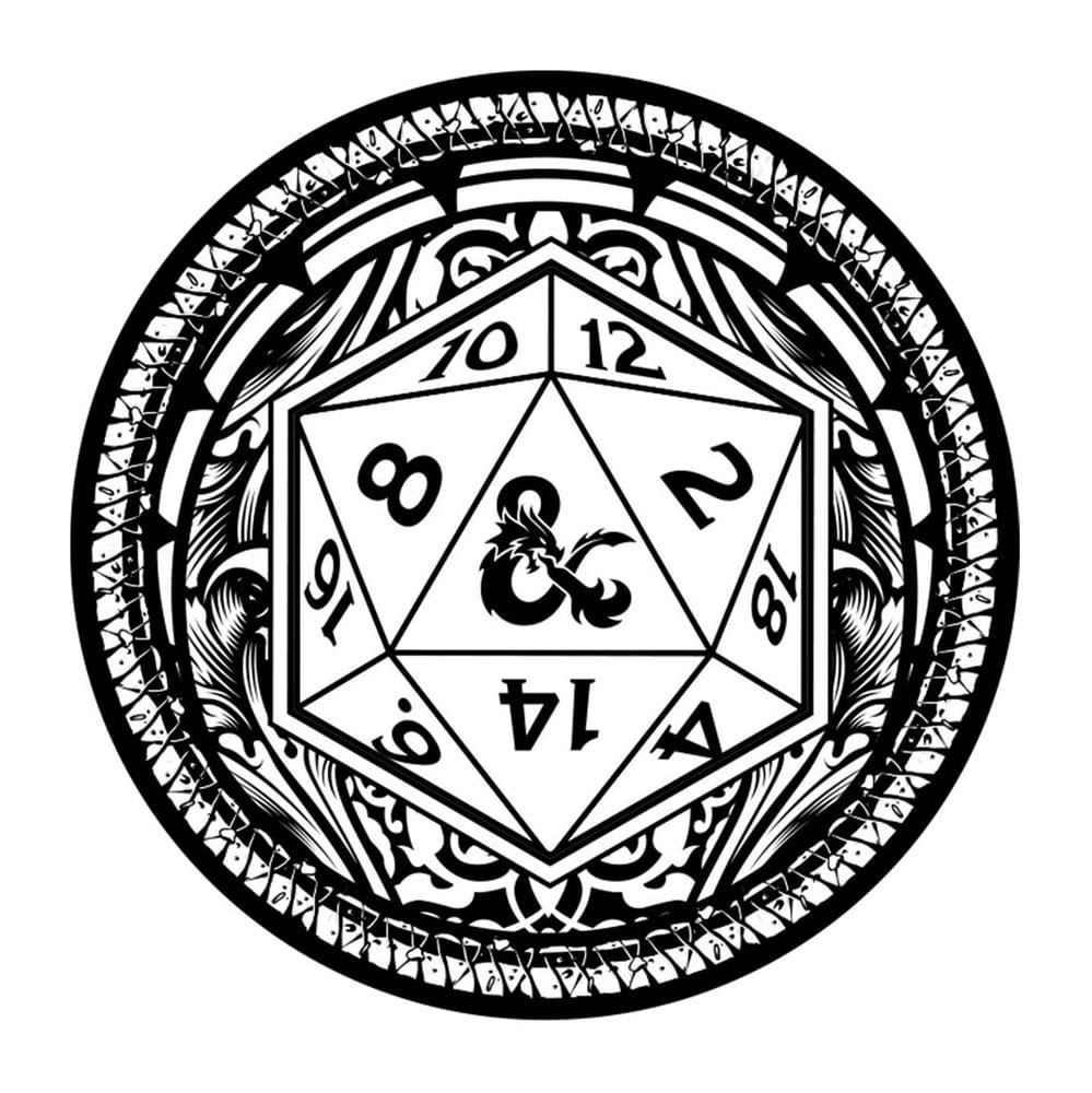 Dungeons & Dragons Pins Blind Box Mystery Mystery D20 Pins Assortment (10)