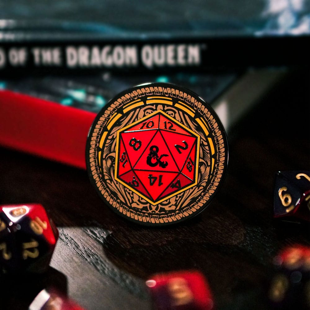Dungeons & Dragons Pins Blind Box Mystery Mystery D20 Pins Assortment (10)