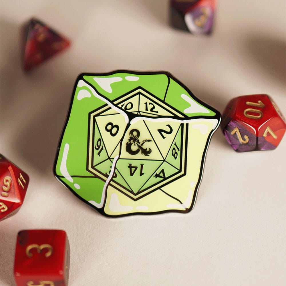 Dungeons & Dragons Pins Blind Box Mystery Mystery D20 Pins Assortment (10)