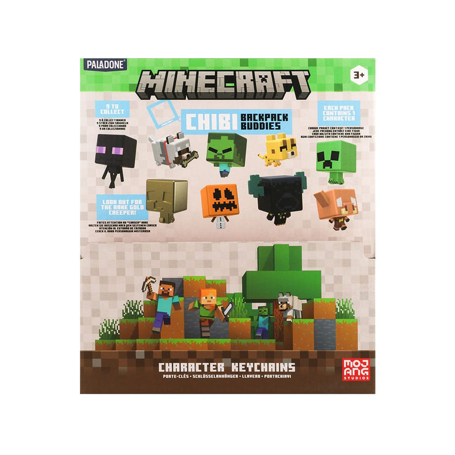 Minecraft Backpack Buddies Mystery Bags Series 3 Display (24)